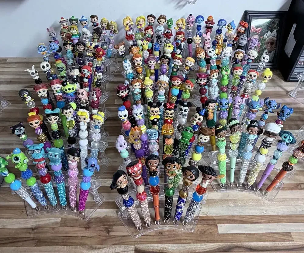 Disney Doorable Handmade Marvel Beaded Pens - Made By The Enchanted Hoosier